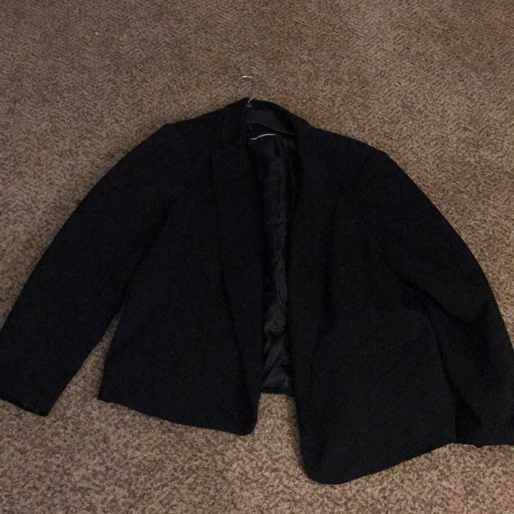 Simple Black Blazer